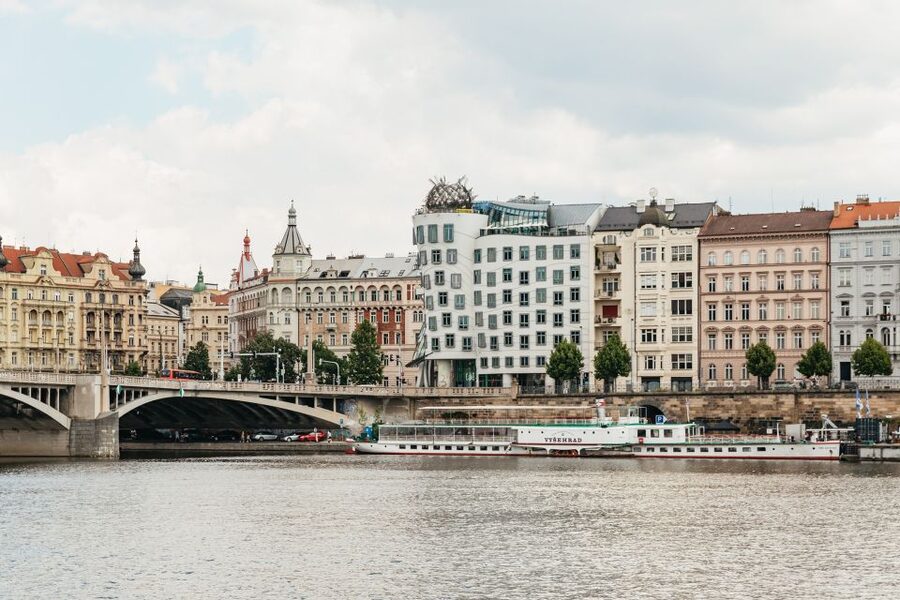 Prague: Vltava River Lunch Cruise in an Open-Top Glass Boat - Commentary and maps: how to get value without expecting a constant narrator