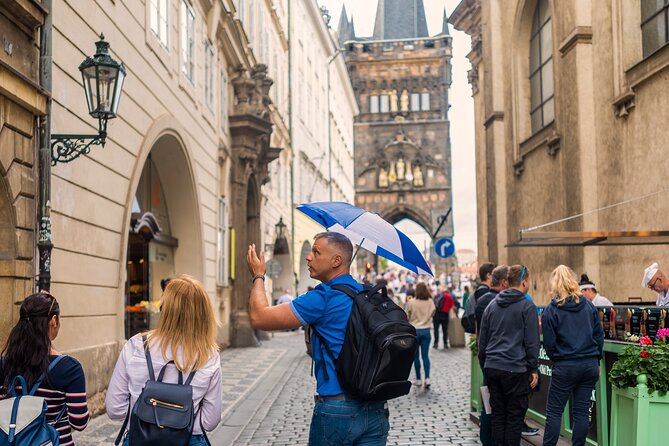 Prague Walking Tour with River Boat Cruise and Lunch - 6 hours - Charles Bridge crossing, then the tram up toward Prague Castle