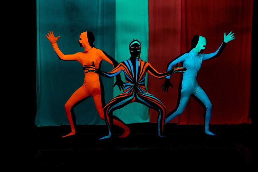 Prague: WOW Show Black Light Theater - Audience interaction and crowd behavior: how to make sure you enjoy it