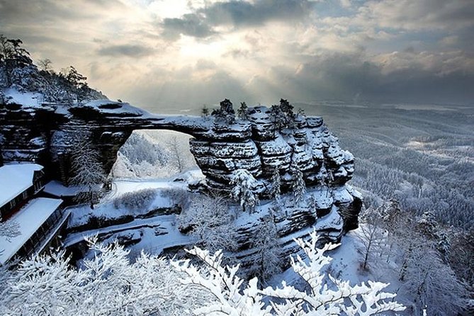 Pravcicka Gate & Bastei Bridge Winter National Park Tour from Prague - Price and value: what you pay for at $190.60 per person