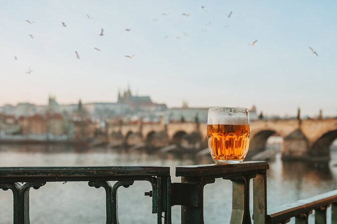 PRIVATE 4 Hour Tour: Czech Beers & Tapas in Prague's Local Areas - The Museum Stop With Soviet Bullet Holes, a Reminder Prague Survived