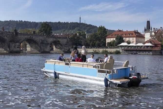 Private Boat Cruise With Unlimited Beer - Stop 3: Prague Castle from a totally different angle