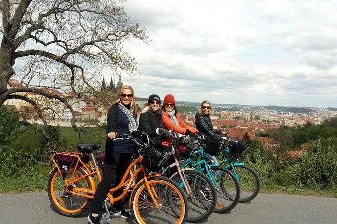 PRIVATE eBIKE TOUR - Stop 2: The fake Eiffel tower in Prague, for the story behind the surprise