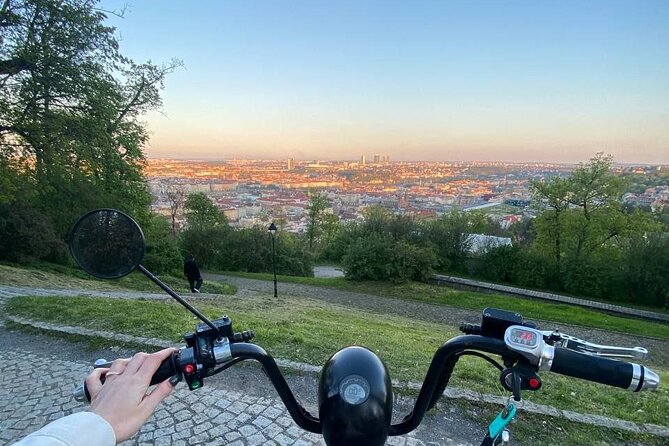 Private live-guided E-Scooter TOURS around Prague - The smart way the route covers Old Town Square