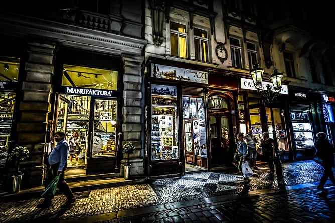 Private & Personalized Prague Night Tour with a Local Guide - Prague Castle-area views at dusk: the skyline reveal