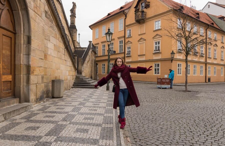 Private photoshoot in Prague - Where You Start: Charles IV Statue or Prague Astronomical Clock