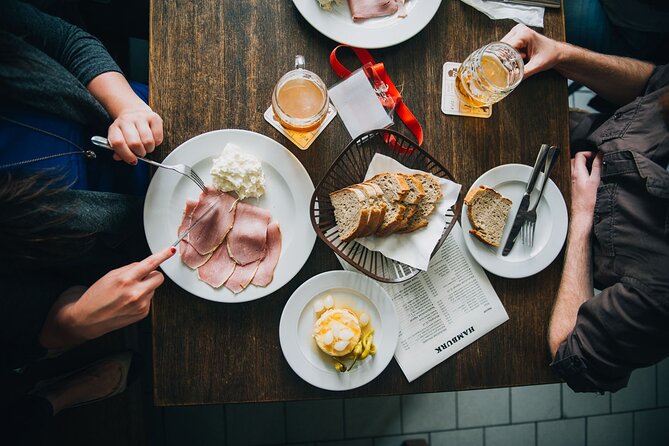 PRIVATE Prague Food Tour: Modern Cuisine in Local Neighbourhoods - Stop 5: Kasarna Karlin Courtyard, Coffee, and Beer You Can Actually Try
