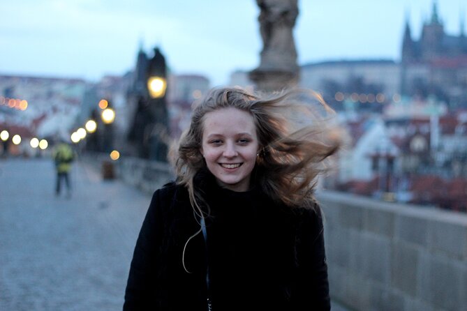 Private Prague Photoshoot for Individuals, Couples and Families - Old Town Square Starter Shots, Then a Route That Adapts