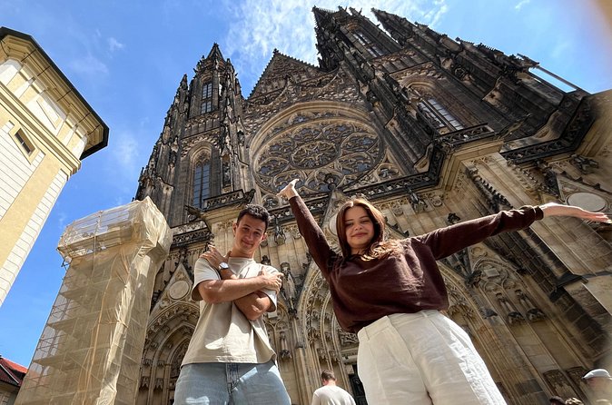 Private Prague Tour with Transfers and Local Tastings - Old Town Hall and the Astronomical Clock at the right moment