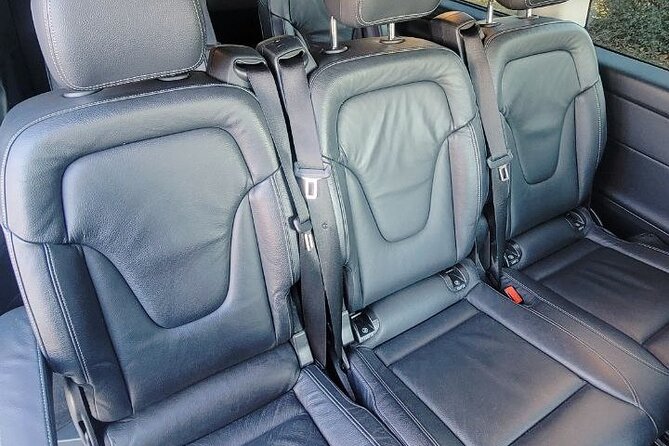 Private Transfer in Mercedes V-Class Minivan - Where the Driver Meets You at the Airport, Terminal 1 and Terminal 2
