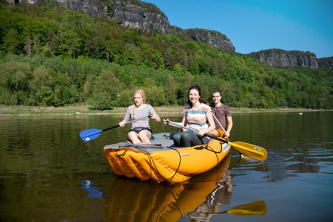 Rafting from Děčín to Bad Schandau and back on bikes - What is included, and why it is better value than it looks