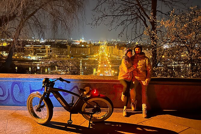 Retro Style E-Bike Night Tour in Prague - Live Guided - Meeting at Štěpánská 55, Training the E-Bike, and Setting Up for Night Riding