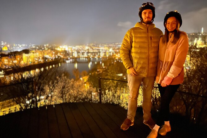 Retro Style E-Bike Night Tour in Prague - Live Guided - Prague Castle From the Outside Plus Strahovský Klášter and Its Beer Break