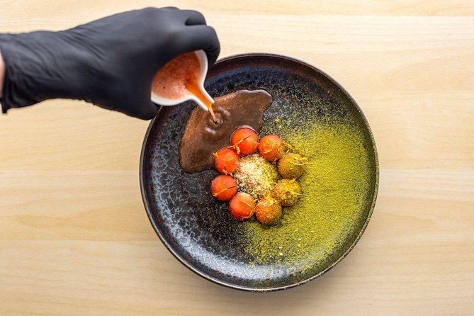 Savor 10 Course Dinner in Chef’s Kitchen - Desserts That Turn Into a Show, Edible Painting Finish