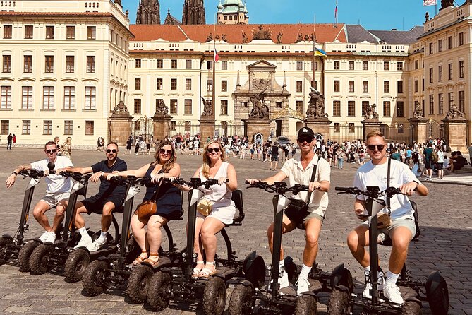 Scooter tours to Prague Castle and views. - Getting Set Up: Briefing, Helmets, and the Seated Option