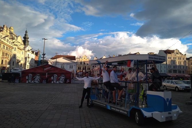 Sightseeing Tour in the Czech Republic: Beer Bike in Pilsen - Beer bike sightseeing in Pilsen that feels like a moving party