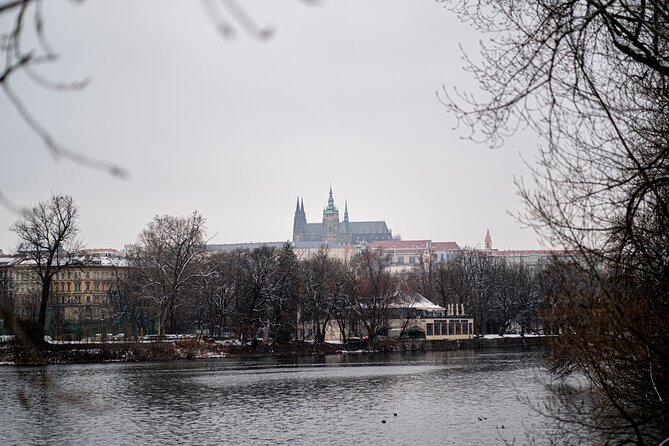 Sinatra Tribute Show and Dinner Experience in Manes - The Manes Hall setting, cubist ceiling to Vltava views