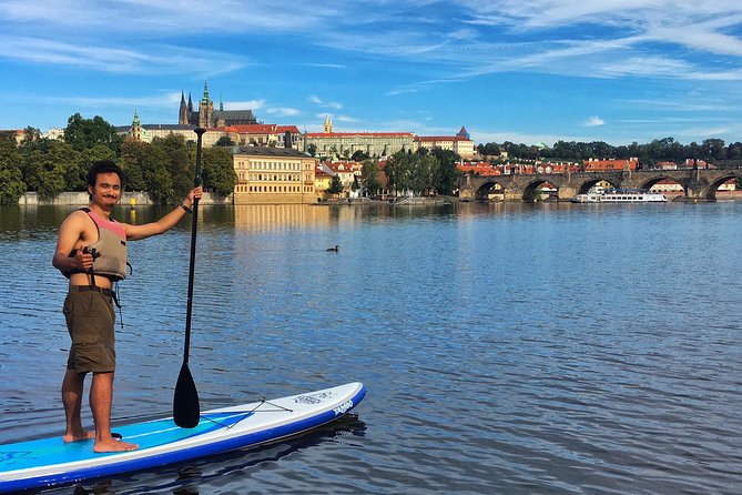 Stand-Up Paddleboarding on the Vltava River in Prague - The Views You Get on the Water, and What to Watch For