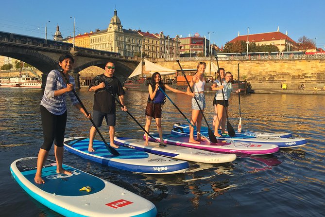 Stand-Up Paddleboarding on the Vltava River in Prague - How Hard Is Stand-Up Paddleboarding Here?