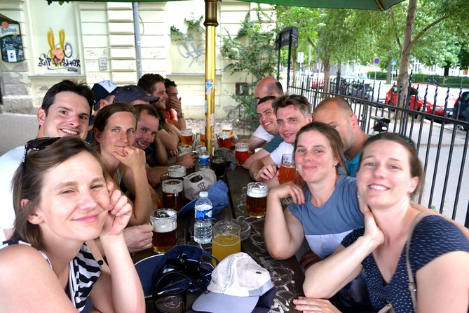 Sunny Beer garden tour - From Palladium to Letná, with an easy start time