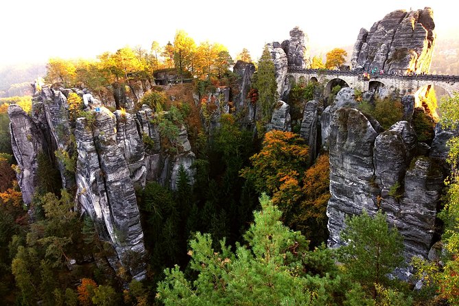 Terezin & Bohemian Switzerland from Prague: Bastei, Narnia & Café - Bastei Bridge Visit Windows and Photo Timing