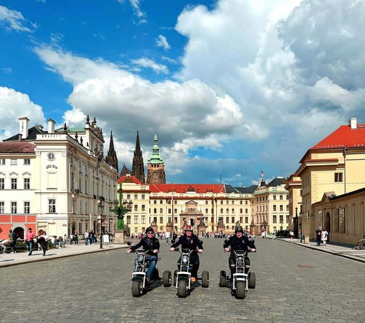 The Best ❤️ Trike Prague city tour live guided in English - Key Highlights at a Glance