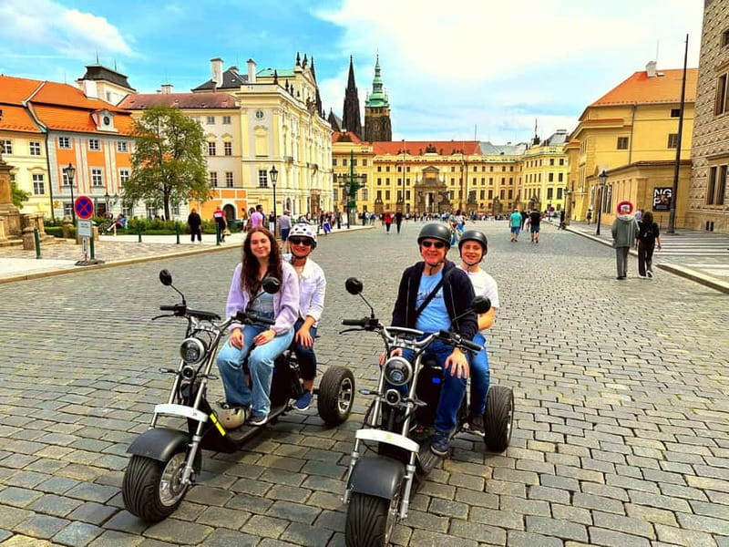 The Best ❤️ Trike Prague city tour live guided in English - Why This 1-Hour Trike Tour Works in Prague