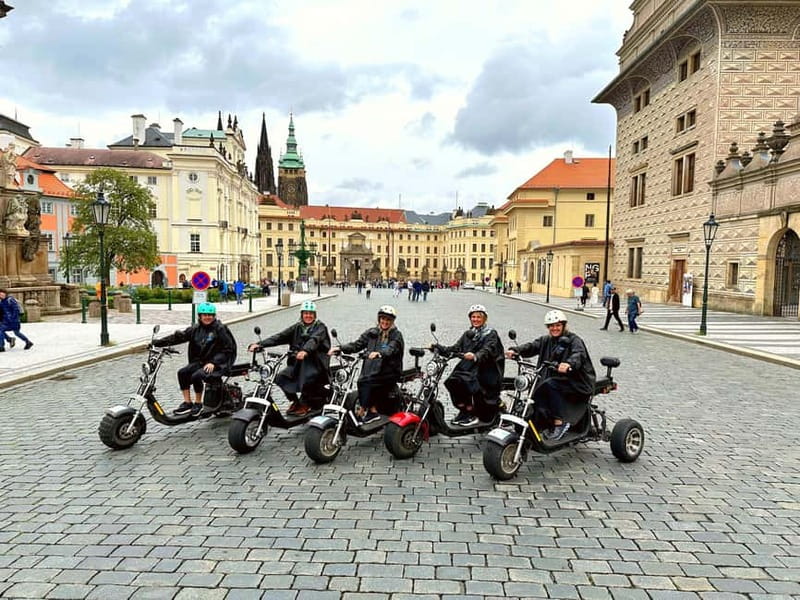 The Best ❤️ Trike Prague city tour live guided in English - John Lennon Wall: Color First, Questions Later