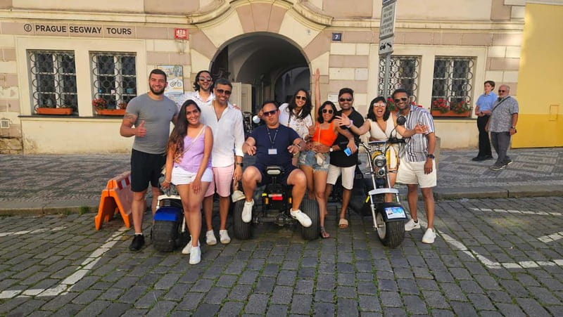 The Best ❤️ Trike Prague city tour live guided in English - Devil’s Channel and Charles Bridge Views Without the Wrong Angle