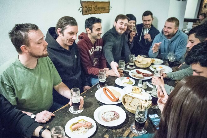 The Castle Side Breweries & Pubs small-group with PragueWay - Strahov Monastery Brewery: Tram Up, Specialty Beer Down