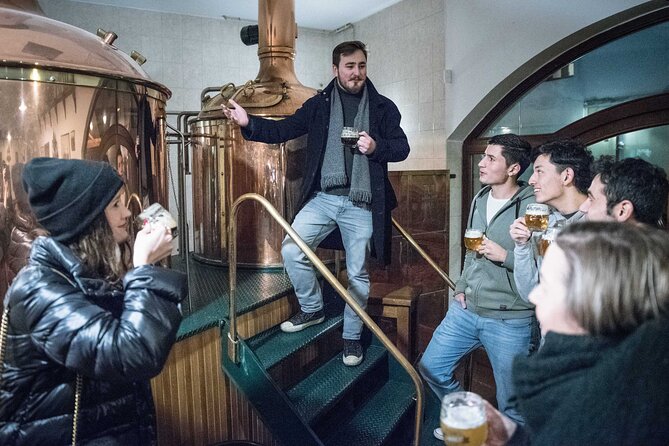 The Castle Side Breweries & Pubs small-group with PragueWay - U Černého vola: Black Lager Pub and a Czech Beer Snack