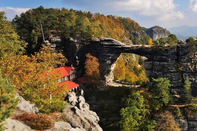 Top Full-Day Adventure: Bohemian & Saxon Switzerland from Prague - Stop 2: Pravčická Gate and the long forest-to-arch walk in Bohemian Switzerland