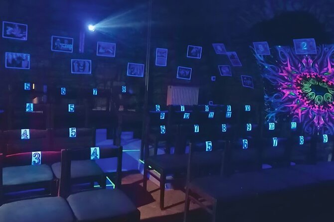 Underground Black Light Theatre Interactive Show in Prague - Audience participation: how the show pulls you in