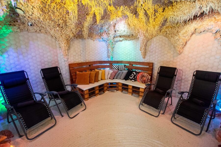 Unique salt cave in Prague - Rules You Must Follow: Socks, No Shoes, and What Is Not Allowed