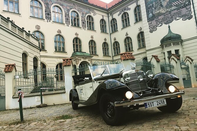 Vintage Cars Prague - Grand City Tour 150min / 1-6 pers. 2,5hrs - Price and group size: what you really get for $379.51