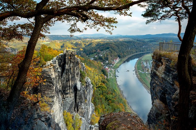 VIP Best Reviews: Bohemian & Saxon Switzerland from Prague - Tisá Rocks in Winter: Narnia-Style Sandstone Towers and Provided Spikes