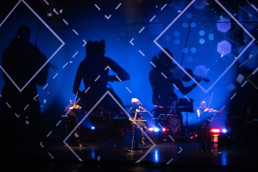 Vivaldianno The Show in Theatre Hybernia - 3D projections that actually use the room